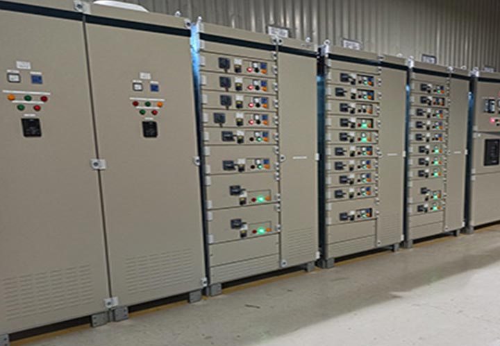 AMF panel manufactured by Ocean Wind Switchgear in Muscat, Oman